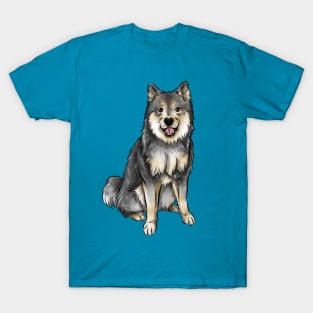 Finnish Lapphund Dog | Wolf Sable T-Shirt